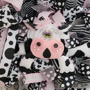 Farmhouse Deco Mesh Wreath